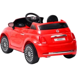 Lasten sähköauto Fiat 500, eri värejä
