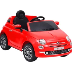 Lasten sähköauto Fiat 500, eri värejä