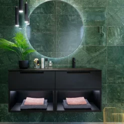Lattialaatta Arredo Verde Guatemala 30.5x61cm, kiillotettu, vihreä