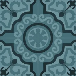 Lattialaatta Marazzi Tappeto 2, 20x20cm, sininen