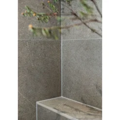 Lattialaatta Pukkila Ease Greige, matta, sileä, 79.8x79.8cm