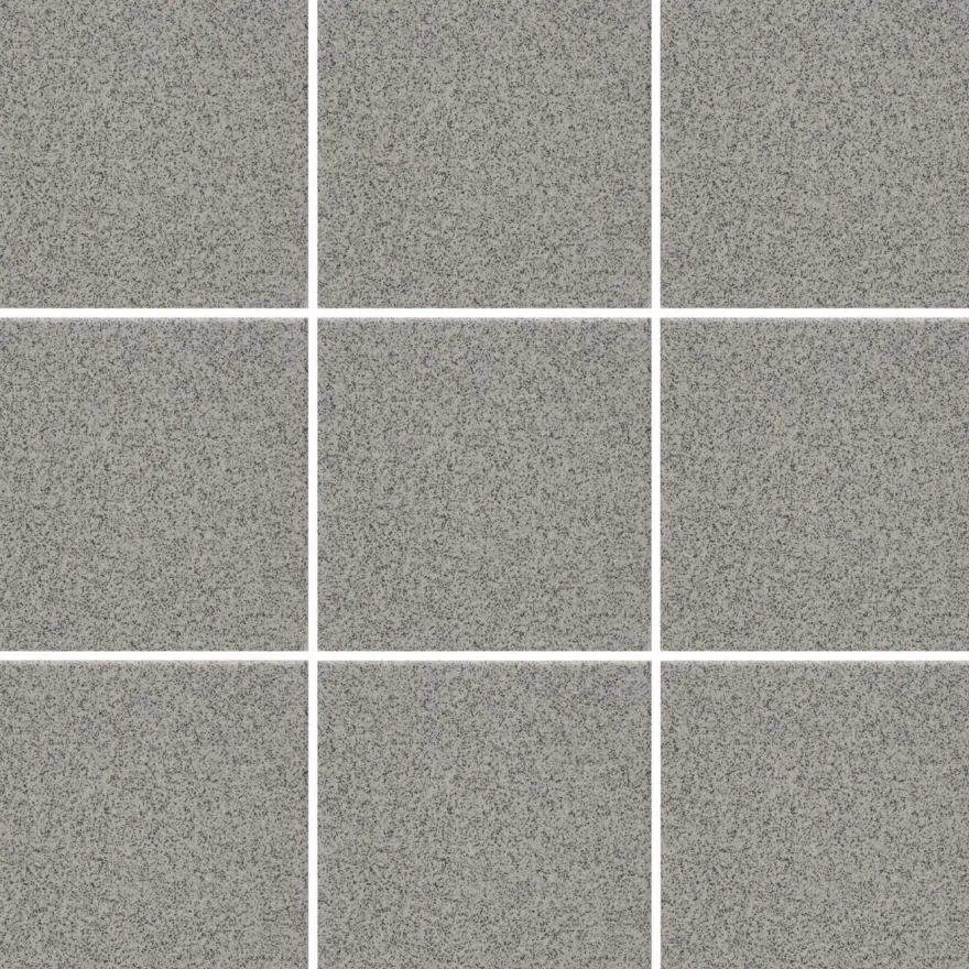 Lattialaatta Pukkila Natura Speckled Grey, himmeä, sileä, 96x96mm, lasikuituverkossa