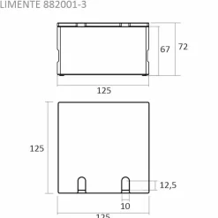 Lattiapistorasia Limente 882, alu-kansi