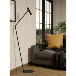 Lattiavalaisin Eglo Almudaina, 157cm, LED, 5W, IP20, musta