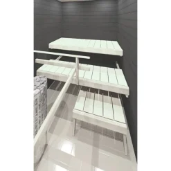 Laudepaketti Prosauna Basic 240, leveys max 2400mm, haapa, 53/41