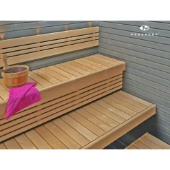 Laudepaketti Prosauna Basic 240, leveys max 2400mm, leppä, 53/53