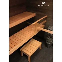 Laudepaketti Prosauna Basic 240, leveys max 2400mm, leppä, 53/53