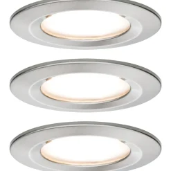 LED-Alasvalosetti Paulmann Nova, 3-osainen, himmennettävä, IP44, 2700K, eri värejä