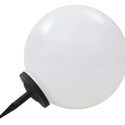 Led-aurinkokennovalaisin väriä vaihtava pyöreä 50 cm rgb