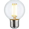 LED-filamenttilamppu Paulmann Globe, G60, E27, 806lm, 7W, 2700K, kirkas