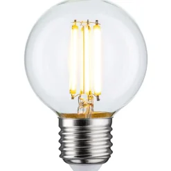 LED-filamenttilamppu Paulmann Globe, G60, E27, 806lm, 7W, 2700K, kirkas