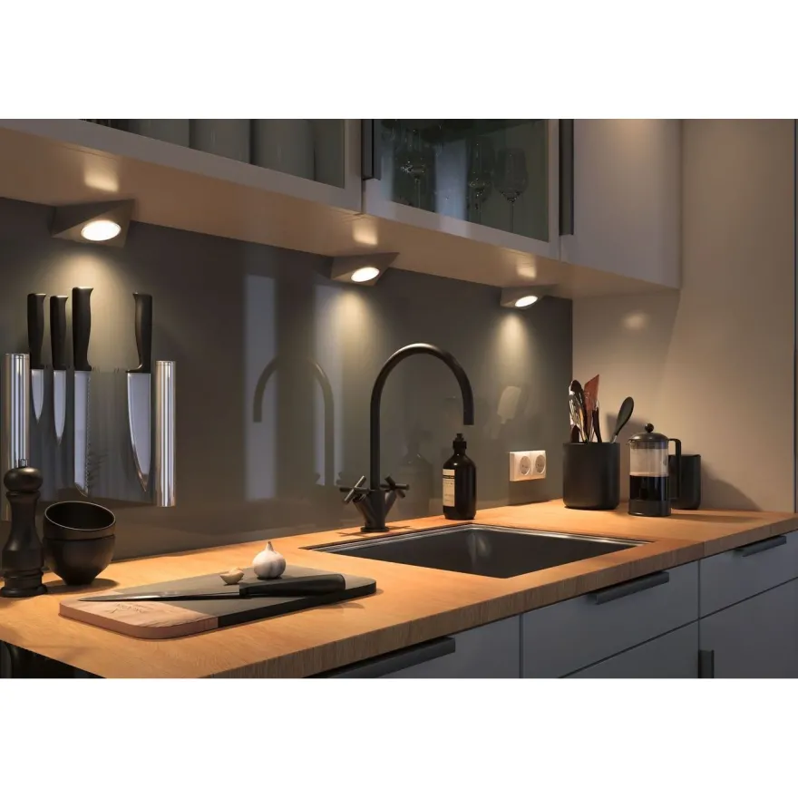 LED-kalustevalaisin Paulmann Clever Connect Trigo, 2.1W, säädettävä värilämpötila, eri värejä