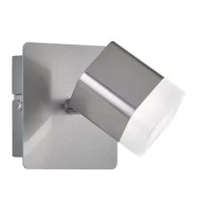 LED-kattospotti Trio Roubaix 115x100x100 mm harjattu teräs