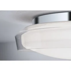 LED-kattovalaisin Paulmann Luena, 35cm, IP44, 3000K, kromi