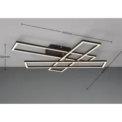 LED-kattovalaisin Trio Corso, eri värejä