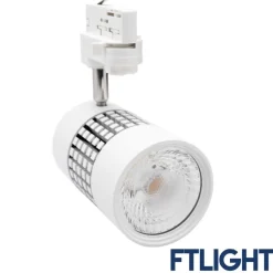 LED-kiskovalaisin FTLIGHT, 25W, 2500lm, 3000K, 3-vaihekiskoon, valkoinen