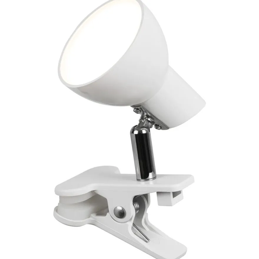 LED-klipsivalaisin Rabalux Noah, Ø7cm, 5W 360lm 3000K, eri värejä