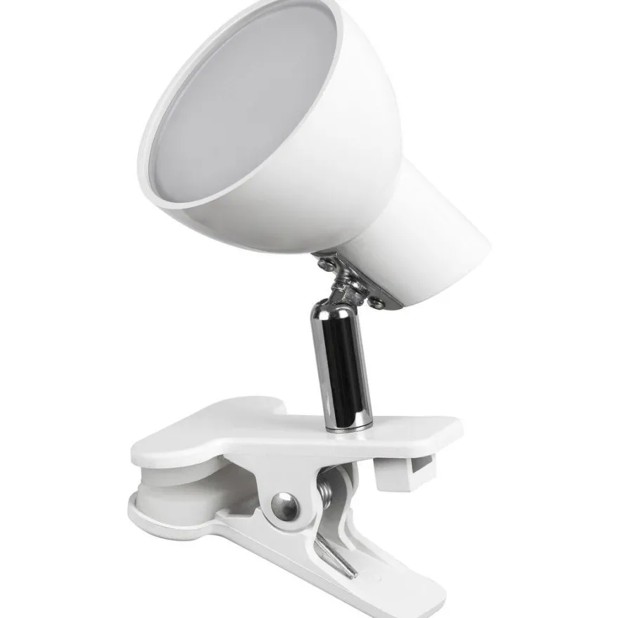 LED-klipsivalaisin Rabalux Noah, Ø7cm, 5W 360lm 3000K, eri värejä
