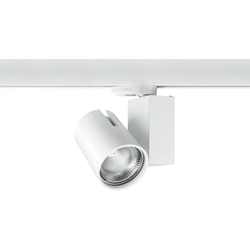 LED-kohdevalaisin Sylvania Start Track Spot, ø86mm, 24W, 4000K, 36°, valkoinen