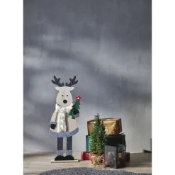 LED-koristehahmo Star Trading Billy, poro, 80cm