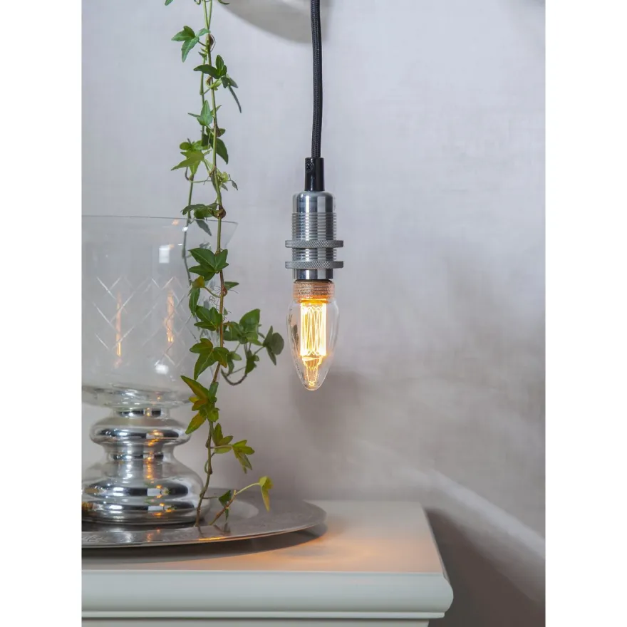 LED-kynttilälamppu Star Trading New Generation Classic 349-01-1, Ø35x103mm, E14, kirkas, 2.3W, 1800K, 70lm