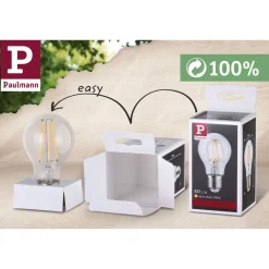 LED-lamppu Paulmann 1879 Filament Pear E27 470lm 6W 1800K 3-Step-Dim himmennettävä kulta