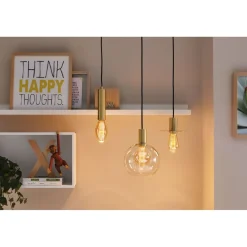 LED-lamppu Paulmann Inner Glow Edition Corn Ring, E27, 230lm, 4W, 1800K, kulta