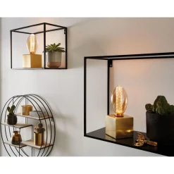 LED-lamppu Paulmann Inner Glow Edition Pear Corn Spiral, E27, 120lm, 3.6W, 1800K, himmennettävä, kulta