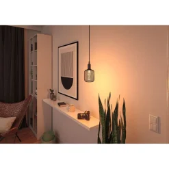 LED-lamppu Paulmann Metallic Glow Illuminant Zyl, E27, Helix ,110lm, 3.5W, 1800K, musta