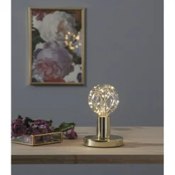 LED-lamppu Star Trading Decoled, E27, G95, 2900K, 45lm