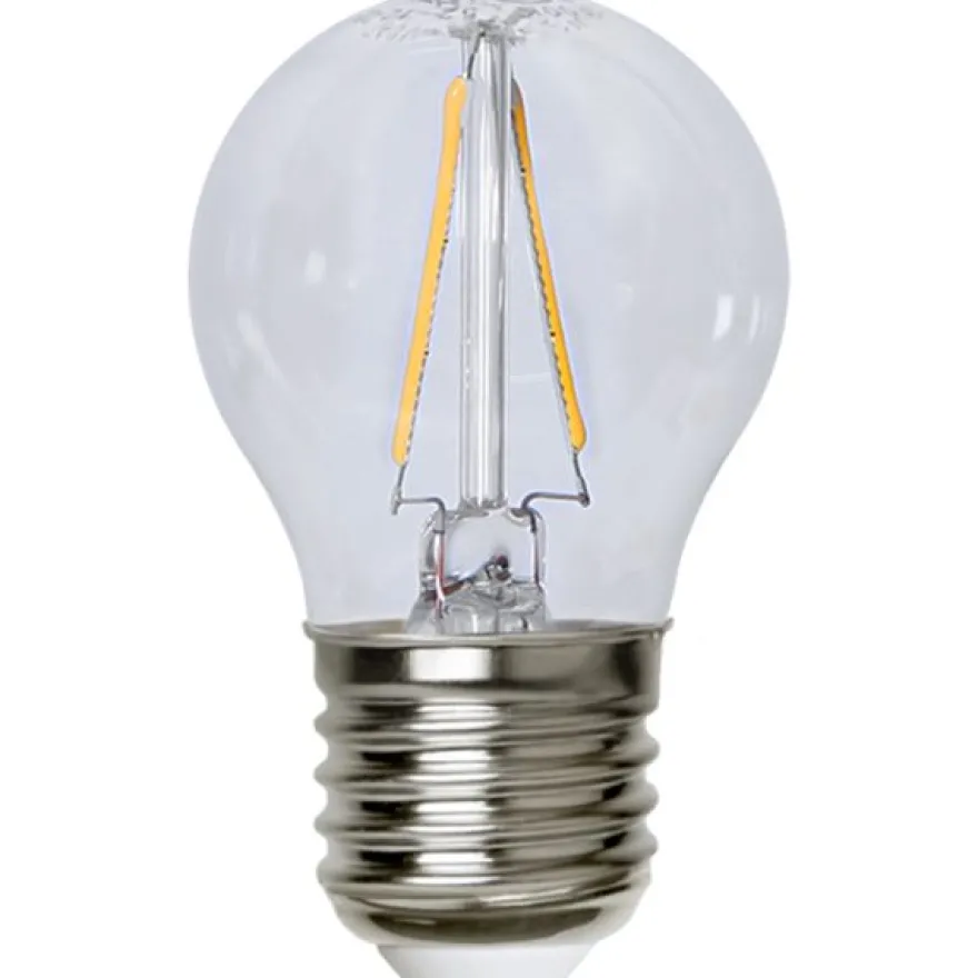 LED-lamppu Star Trading Illumination LED 351-22 Ø 45x76mm, E27, kirkas, 2W, 2700K, 250lm