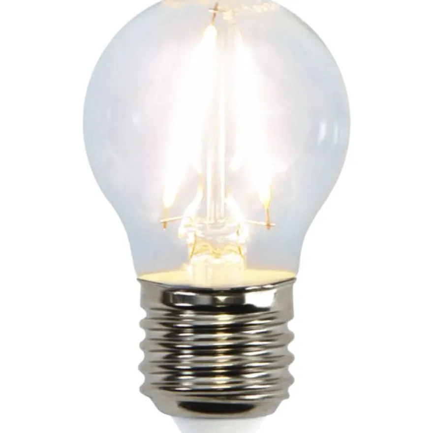 LED-lamppu Star Trading Illumination LED 351-22 Ø 45x76mm, E27, kirkas, 2W, 2700K, 250lm