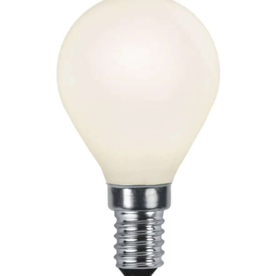LED-lamppu Star Trading Illumination LED 375-12 Ø 45x78mm, E14, opaali, 3W, 2700K, 250lm