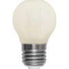 LED-lamppu Star Trading Illumination LED 375-23, Ø45x75mm, E27, opaali, 4.7W, 2700K, 450lm