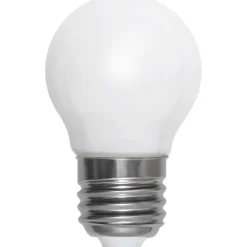 LED-lamppu Star Trading Illumination LED 375-23, Ø45x75mm, E27, opaali, 4.7W, 2700K, 450lm
