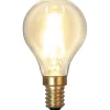LED-lamppu Star Trading Soft Glow 353-11-1, Ø45x81mm, E14, kirkas, 1.5W, 2100K, 120lm