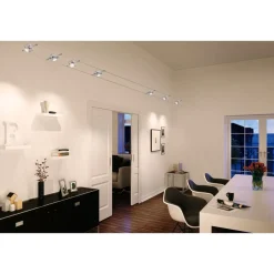 LED-Lamppu vaijerivalaisimeen Paulmann, GU5.3, 6.5W, 2700K, mattakromi