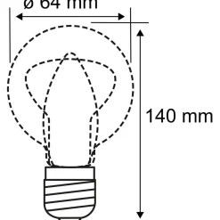 LED-älylamppu Paulmann Smart Home Zigbee 3.0, ST64, E27, 470lm, 6.3W, RGBW+, filamentti, himmennettävä, kulta