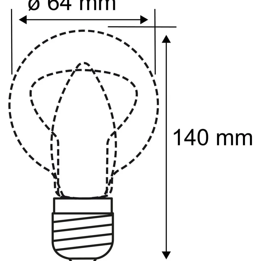 LED-älylamppu Paulmann Smart Home Zigbee 3.0, ST64, E27, 470lm, 6.3W, RGBW+, filamentti, himmennettävä, kulta