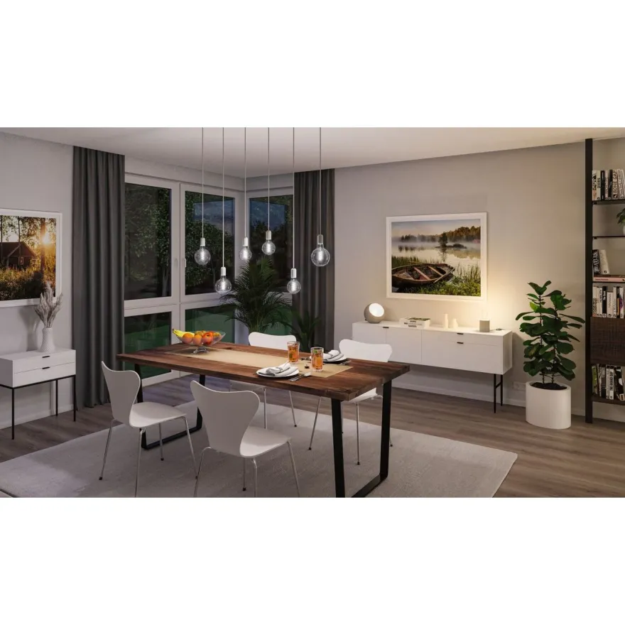 LED-älylamppu Paulmann Smart Home Zigbee 3.0, ST64, E27, 470lm, 6.3W, RGBW+, filamentti, himmennettävä, kulta