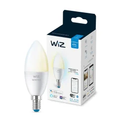 LED-älylamppu WiZ C37 Tunable White, Wi-Fi, 4.9W, E14