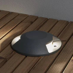 LED-maavalaisin Konstsmide 7879-370, Ø200mm, antrastiitti, LED, 10W