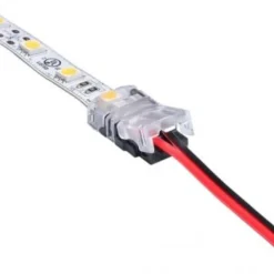 LED-nauhaliitin FTLIGHT Pro, 10mm, IP65, nauha/johto, 5kpl/pss
