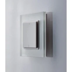 LED-painonappi-himmennin FTLIGHT Perfect, 12-36V DC, 86x86x13mm