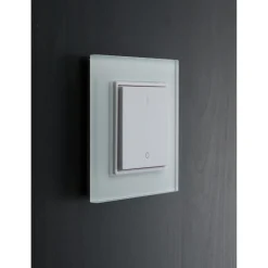 LED-painonappi-himmennin FTLIGHT Perfect, 12-36V DC, 86x86x13mm