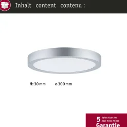 LED-paneeli Paulmann Abia 2 White Select hämäräohjatulla liiketunnistimella (HF) Ø300mm 14W 1000lm 2700-4000K