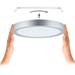 LED-paneeli Paulmann Abia 2 White Select hämäräohjatulla liiketunnistimella (HF) Ø300mm 14W 1000lm 2700-4000K
