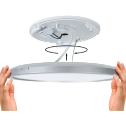 LED-paneeli Paulmann Atria Shine Backlight, Ø42cm, 22W, 4000K, himmennettävä, eri värejä