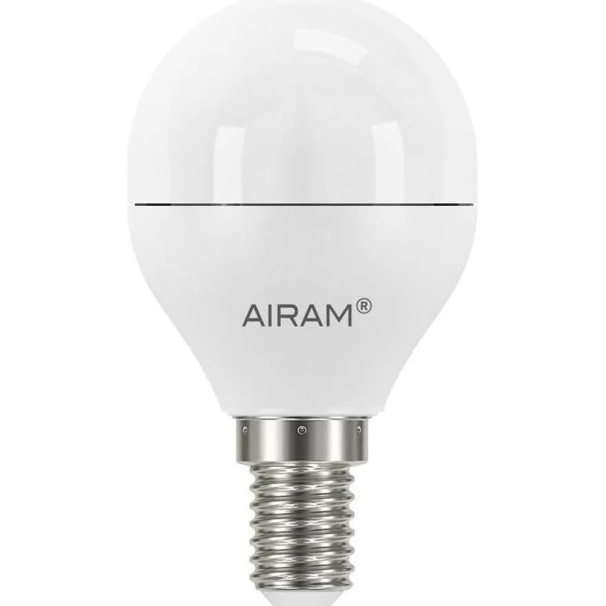LED-pienkupulamppu Airam Pro P45 840 DIM, E14, 4000K, 470lm, OP, himmennettävä