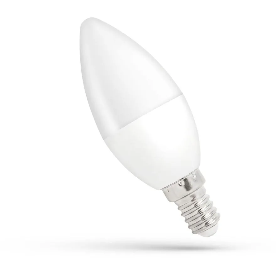 LED-päivänvalolamppu Spectrum E14 kynttilä 4W 230V 6000K